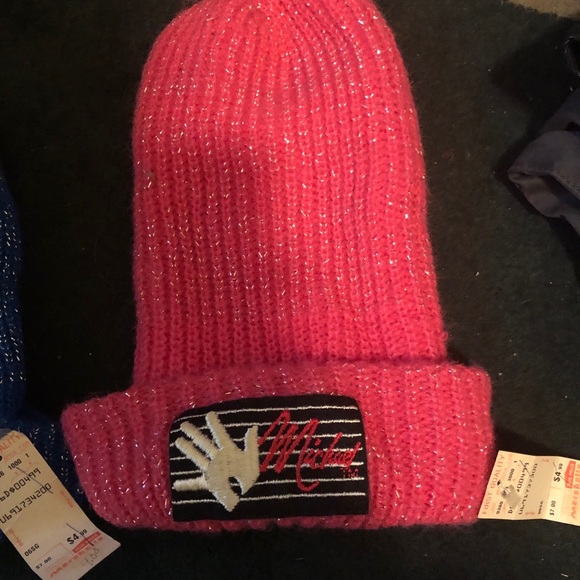 2 Michael Jackson vintage beanies NWT Cool main image 4